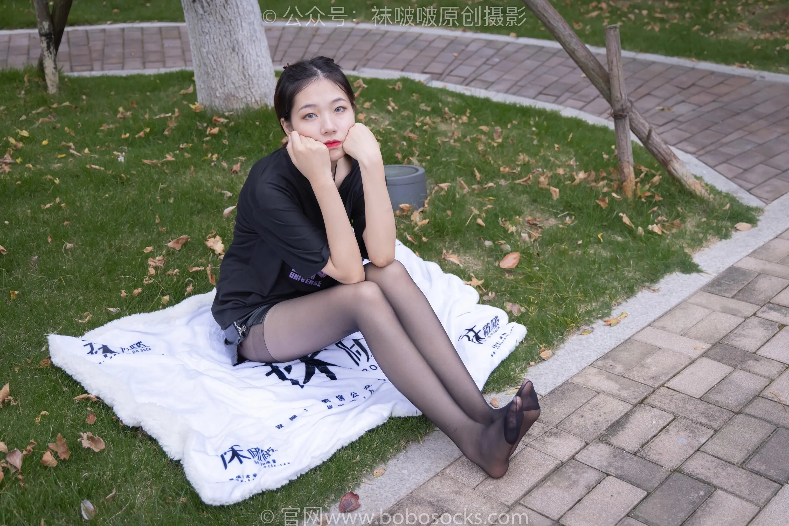[BoBoSocks袜啵啵]NO.221 小甜豆-马丁靴、黑丝[23] [50P]插图8